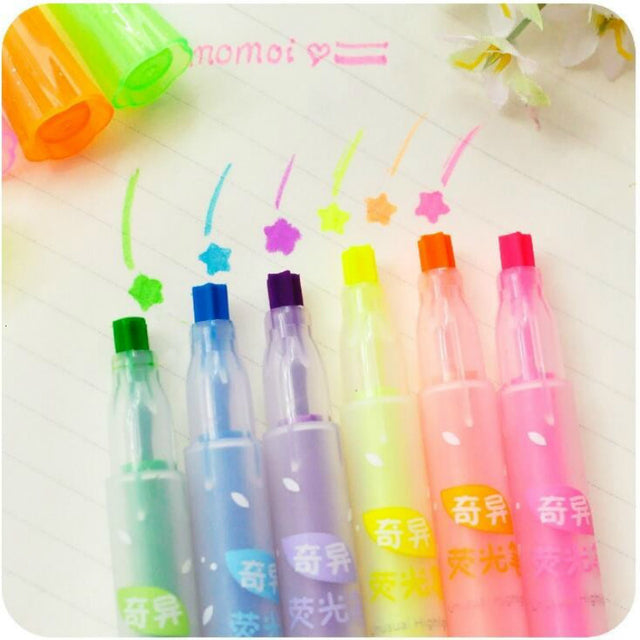 Highlighter pen pastel markers