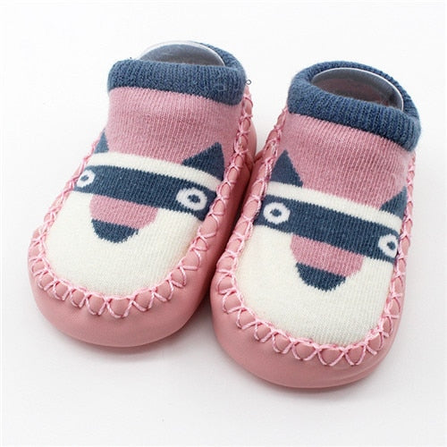 Infant Baby Socks With Rubber Soles Newborn Baby Girls Boys Shoes Autumn Baby Floor Socks Anti Slip Soft Sole Sock