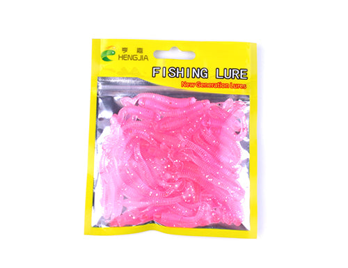 T Tail Silicone Soft Bait Fishing Worms