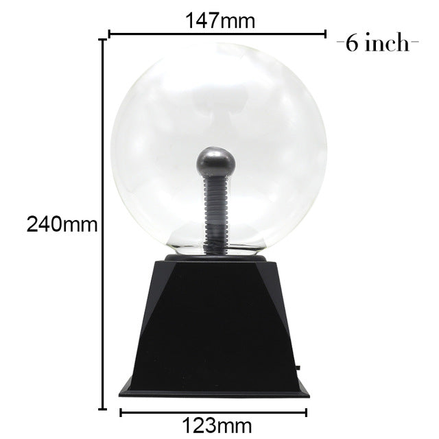Novelty Magic Crystal Plasma Ball Touch