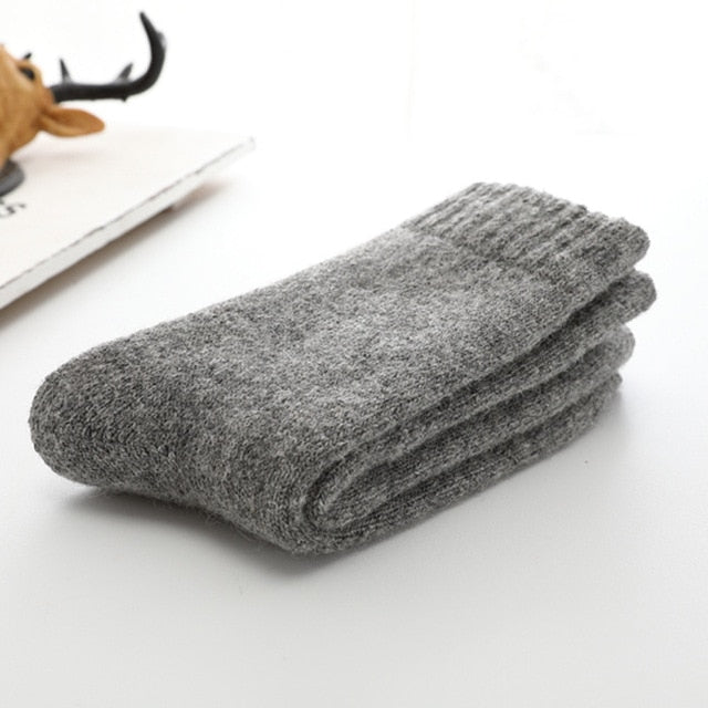 Super Thicker Solid Socks Merino Wool