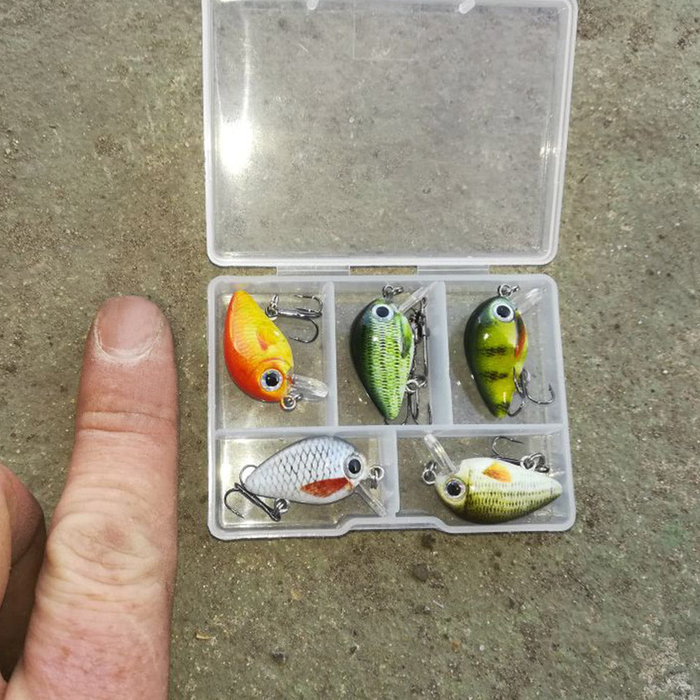 Mini Wobblers/Crankbait Fishing Lure