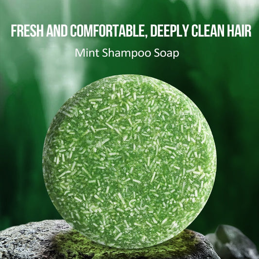 Organic Natural Mint Shampoo Bar