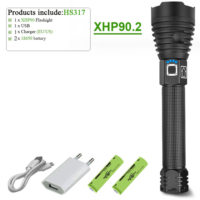 LED flashlight torch Usb