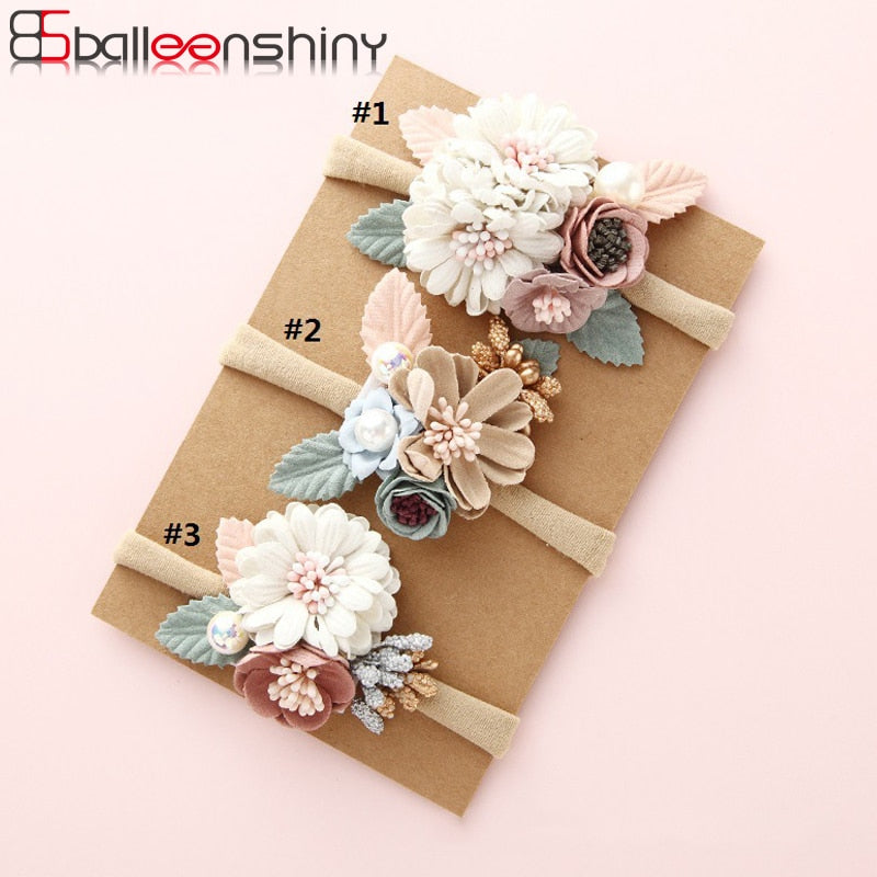 Newborn Baby Elastic Princess Hairbands