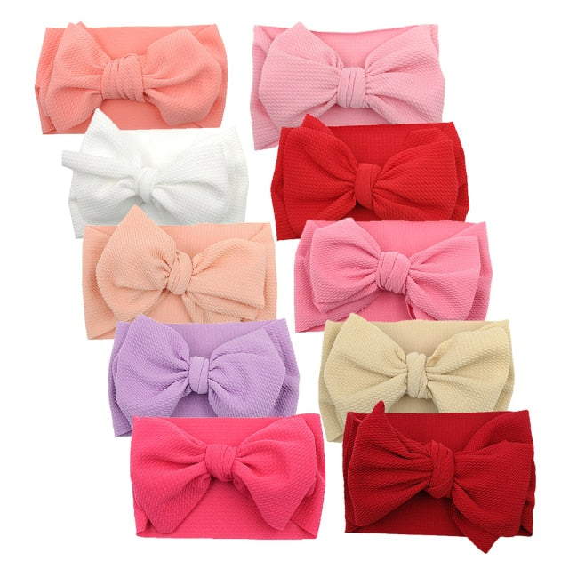 Baby Products Online - 10pcs Nylon Hair Ribbons for Baby Girls