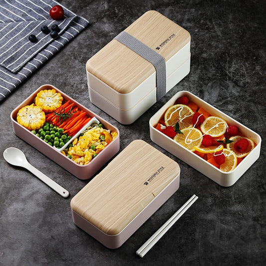 Microwave Double Layer Lunch Box