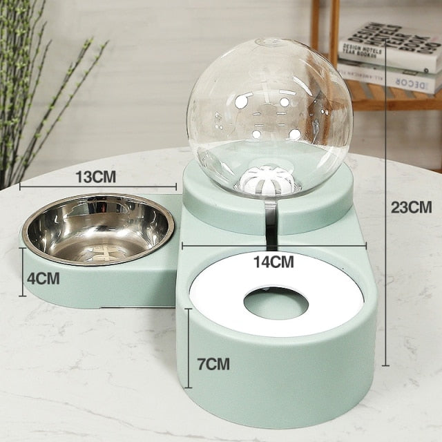 Pet Bubble Automatic Cat Water Fountain