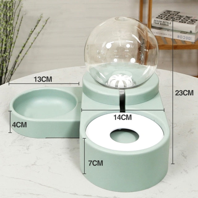 Pet Bubble Automatic Cat Water Fountain