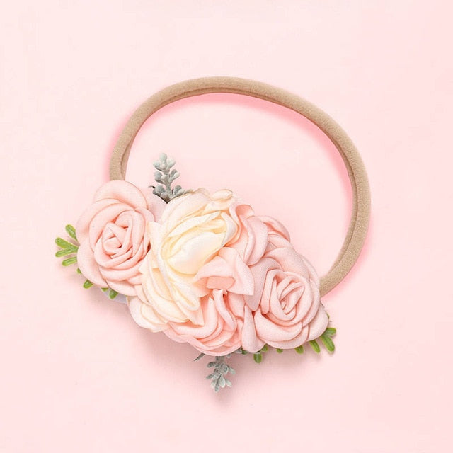 Newborn Baby Elastic Princess Hairbands