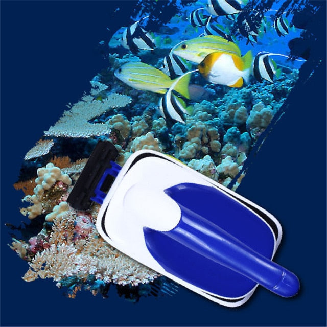 Aquarium Practical Floating Magnetic Brush