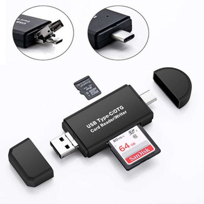 Type C USB Card Reader High-speed
