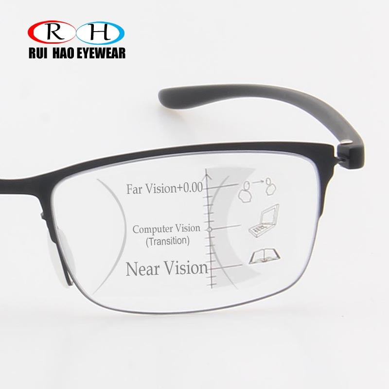 Presbyopia Eyeglasses Clear Lenses