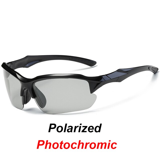 Photochromic Polarized Bicycle Sun Glasses