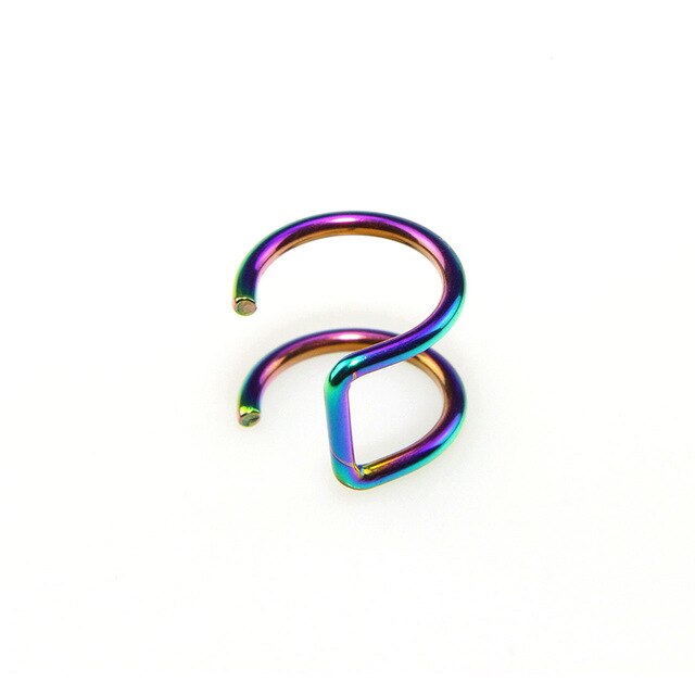 1PCS Clip On Wrap Earring Tragus Stainless Steel