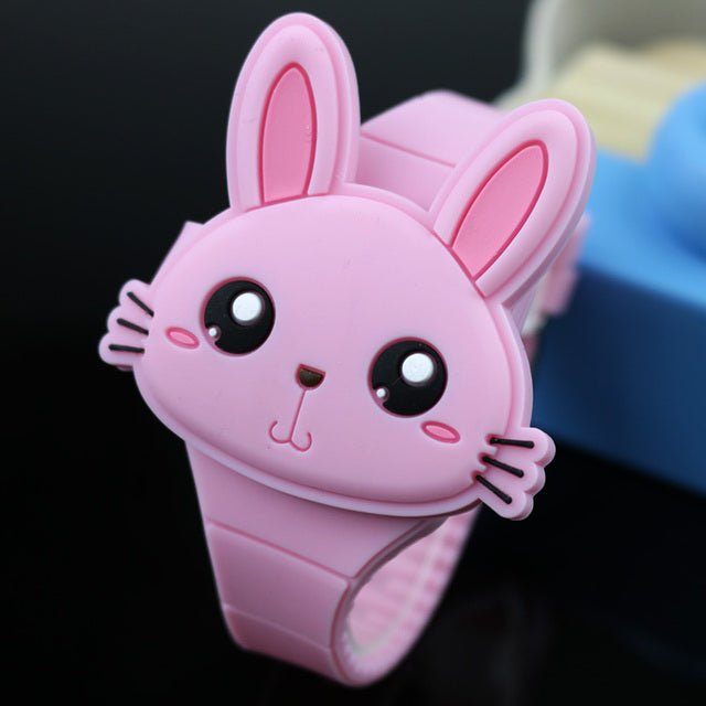 Lovely Rabbit Cartoon Children Watches