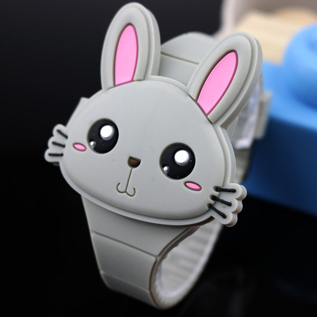 Lovely Rabbit Cartoon Children Watches