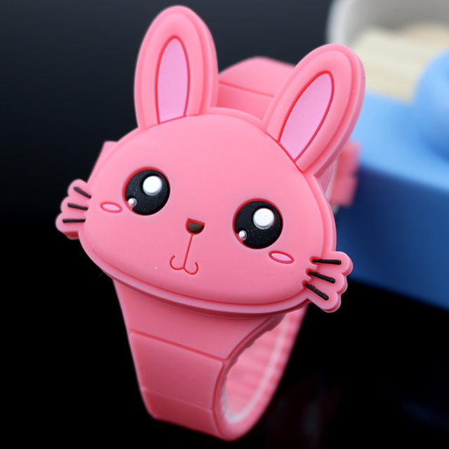 Lovely Rabbit Cartoon Children Watches