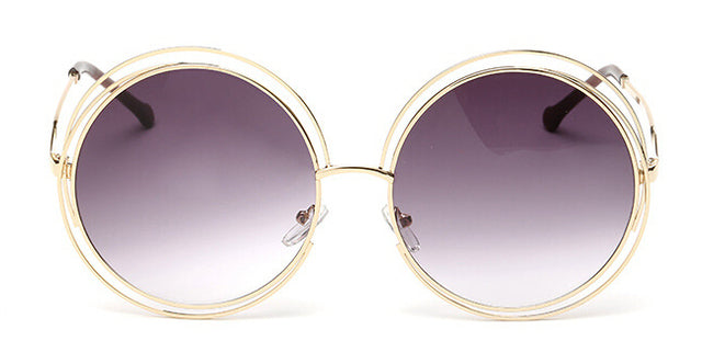 Vintage Round Oversized lens Sunglasses