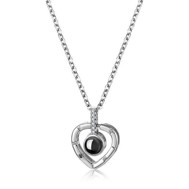 Collier de projection Chaine I love you