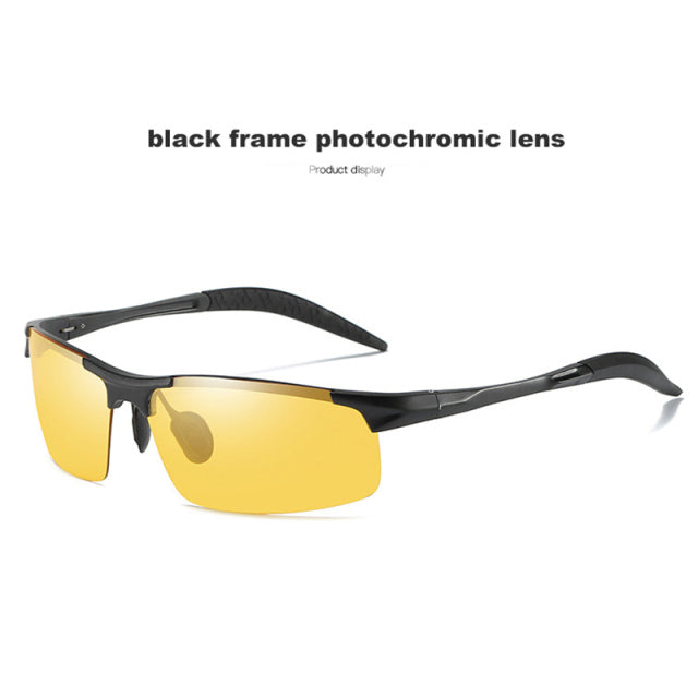 Aluminum Photochromic Sunglasses