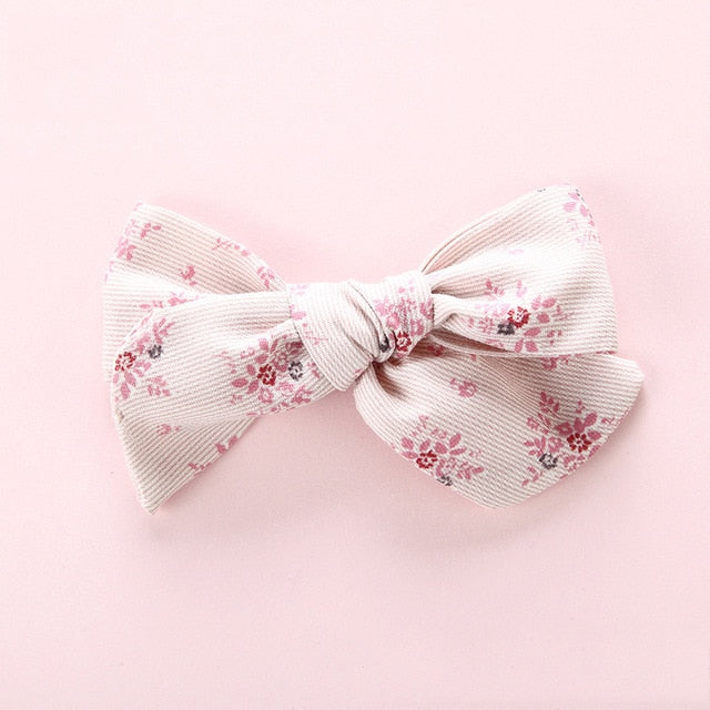 Girls Floral Headbands Baby Bows