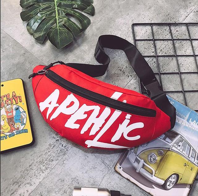 Women Waist Bag Letter Fanny Packs