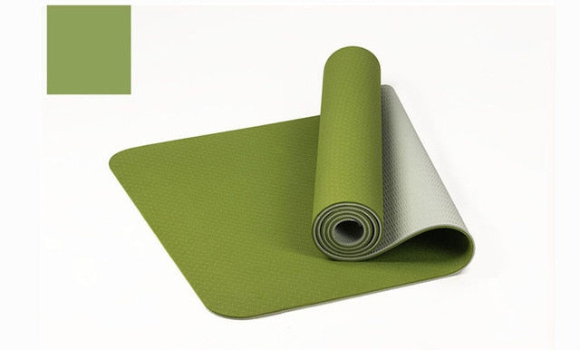 Thick Double Color Non-slip Yoga Mat