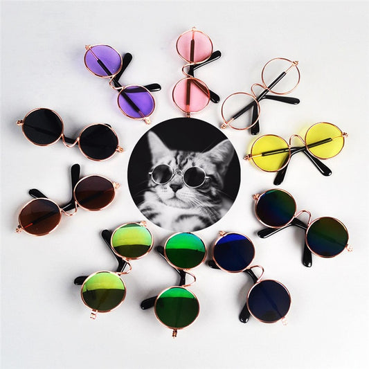 1Pcs Hot Sale Dog Pet Glasses For Pet Products Eye-wear Dog Pet Sunglasses Photos Props Accessories Pet Supplies Cat Glasses