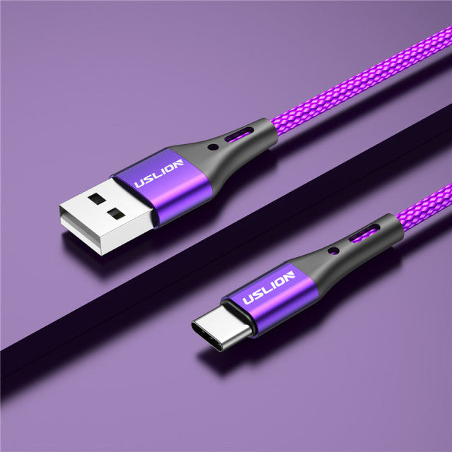 USB Type C Cable Fast Charging Wire Cable