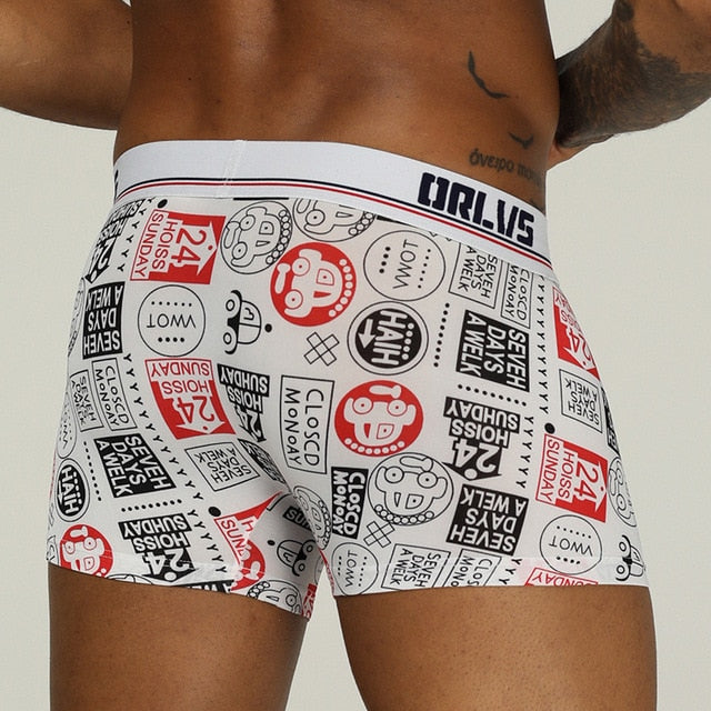 ORLVS Brand Men Underwear Boxer