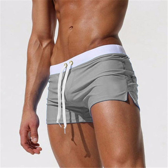 2020 New Swimwear Men Sexy swimming trunks
