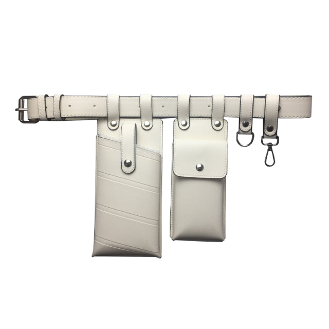 Women  Fashion Leather Crossbody Chest Bags