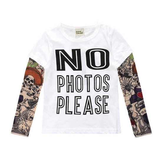 Novelty Tattoo Long Sleeve Children