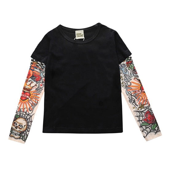 Novelty Tattoo Long Sleeve Children