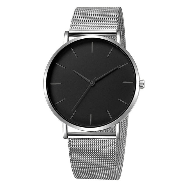 Metal Hour Reloj Quartz Watch