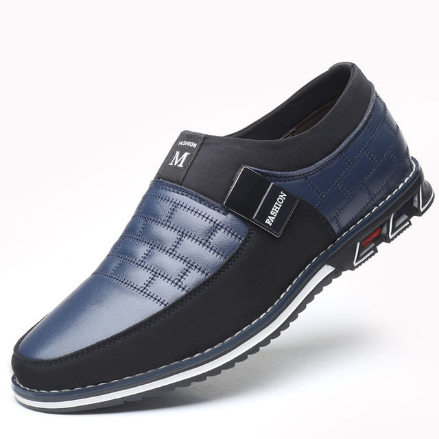 Plus Size Genuine Leather Men Casual Shoes