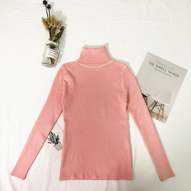 Womens Sweaters  Winter Tops Turtleneck
