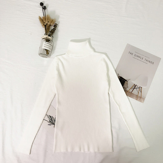 Womens Sweaters  Winter Tops Turtleneck