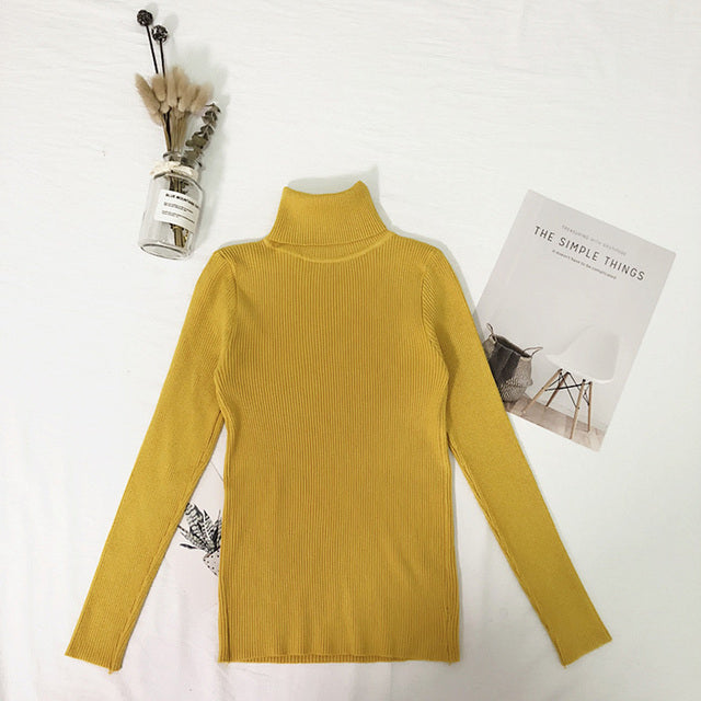Womens Sweaters  Winter Tops Turtleneck