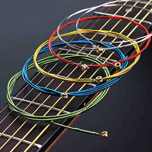 Acoustic Guitar Strings Rainbow