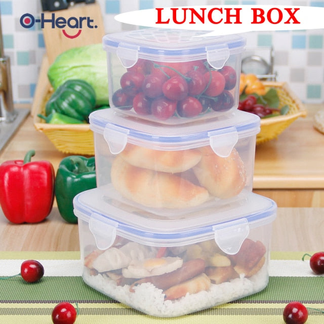 Plastic Sealing Food Storage Box Lunch