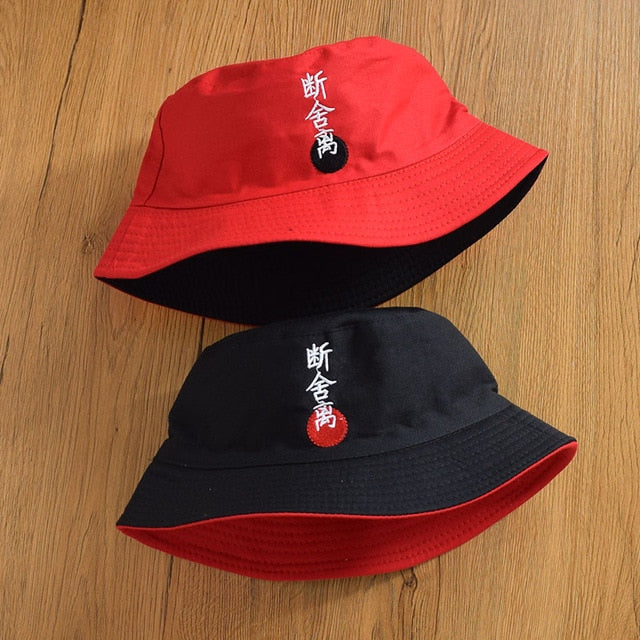 Summer  Bucket Hat for men women Fashion cotton reversible Bob Femme Caps Panama sad boys fold Sun  beach fisherman hat