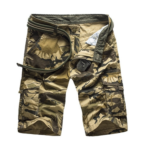 Camouflage Camo Cargo Shorts Men