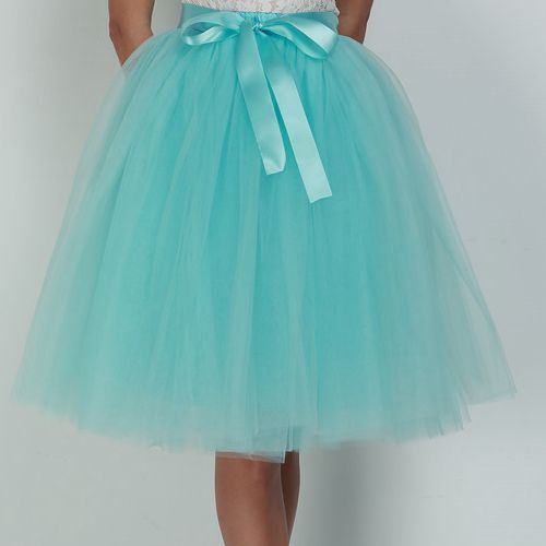 Tulle Skirt Pleated Tutu Skirts Women