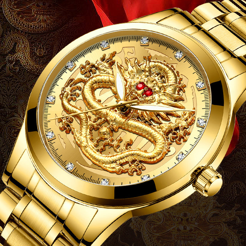 Golden Watches Dragon Watch