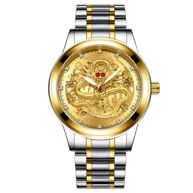 Golden Watches Dragon Watch