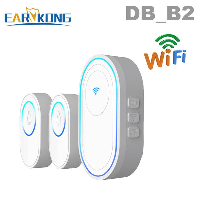 Doorbell WiFi Alarm System  wireless detectors