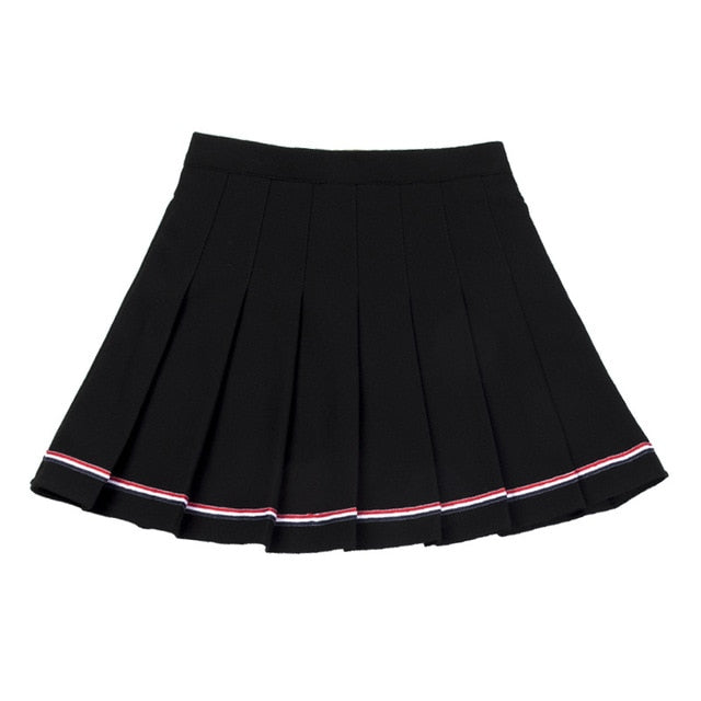 Preppy Style Plaid Skirts
