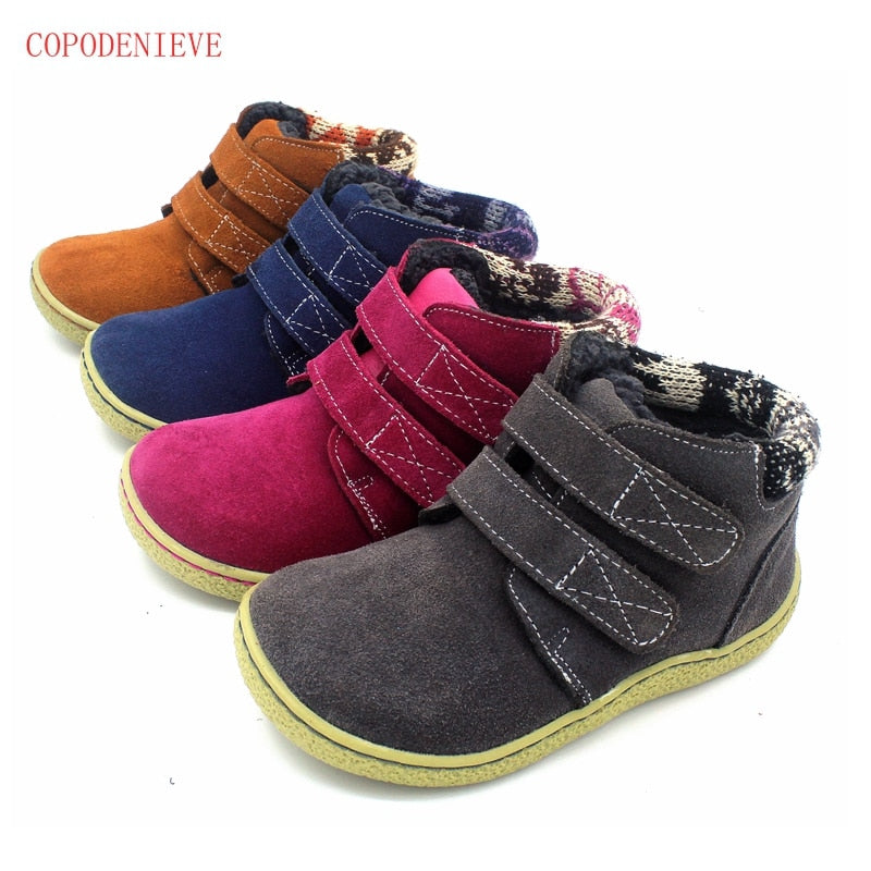 COPODENIEVE The winter of the children shoes